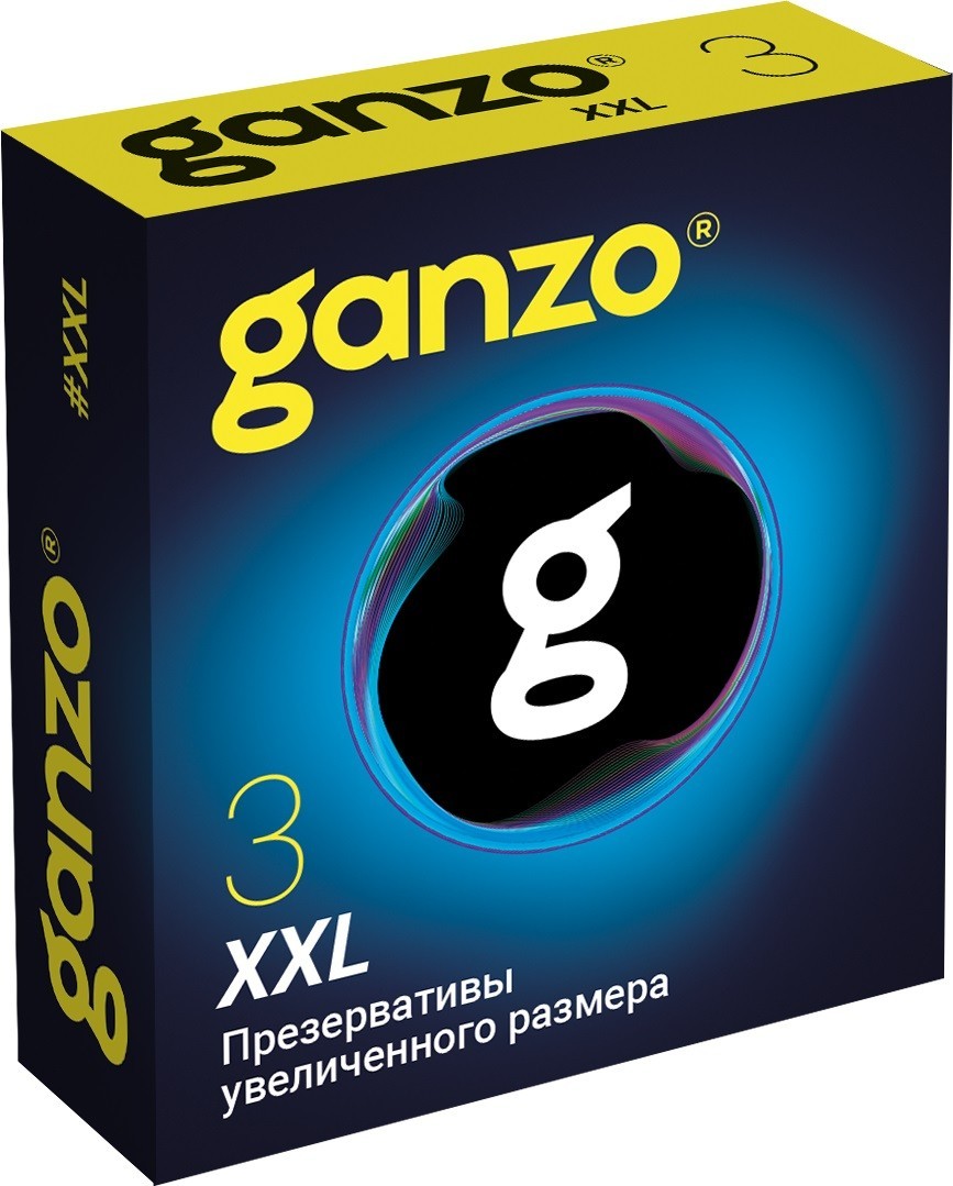 Презервативы увеличенного размера Ganzo XXL №3 