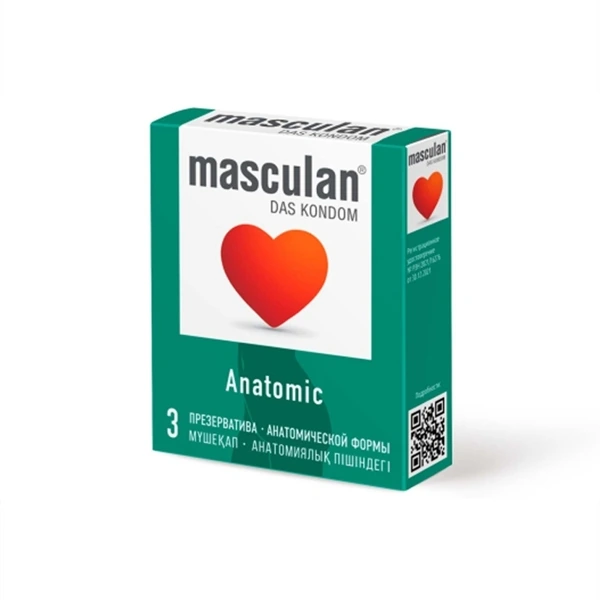 Купить Презервативы "Masculan Anatomic" №3 в Секс шоп Тольятти Di'Amore si'