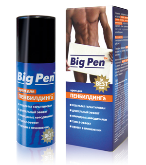 Крем Big Pen для увеличения полового члена - 20 гр 