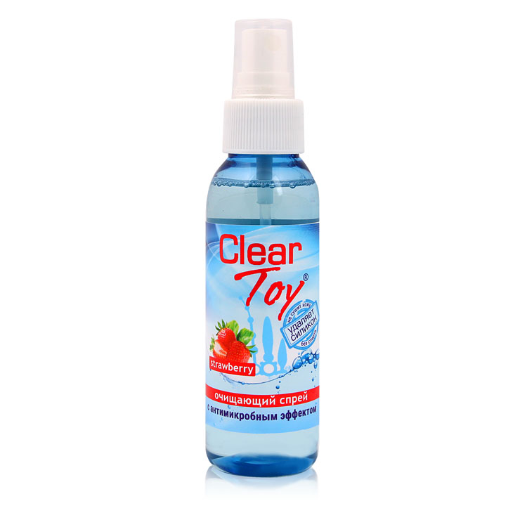 Очищающий спрей Clear Toy с антимикробным эффектом - 100 мл 