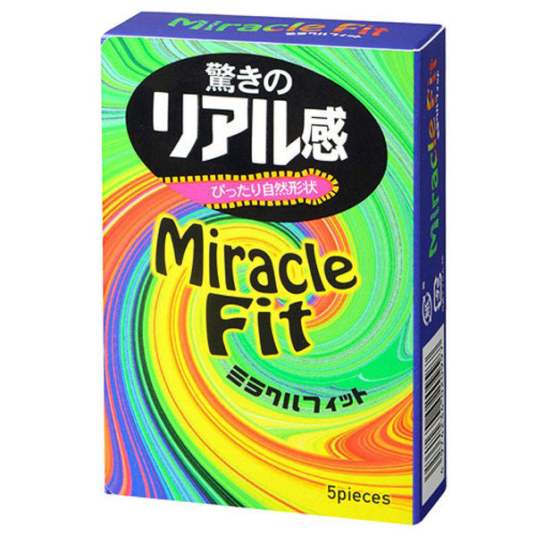 Презервативы Sagami Miracle Fit латексные, анатомическая форма 5 шт 