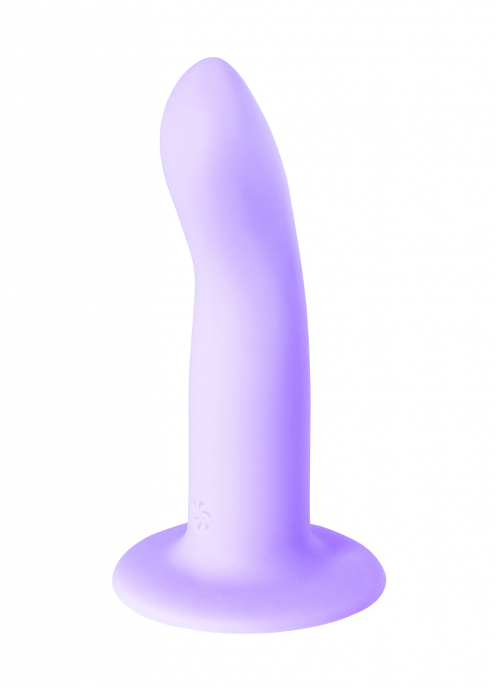 Нереалистичный дилдо 16.60 см Flow Stray Purple