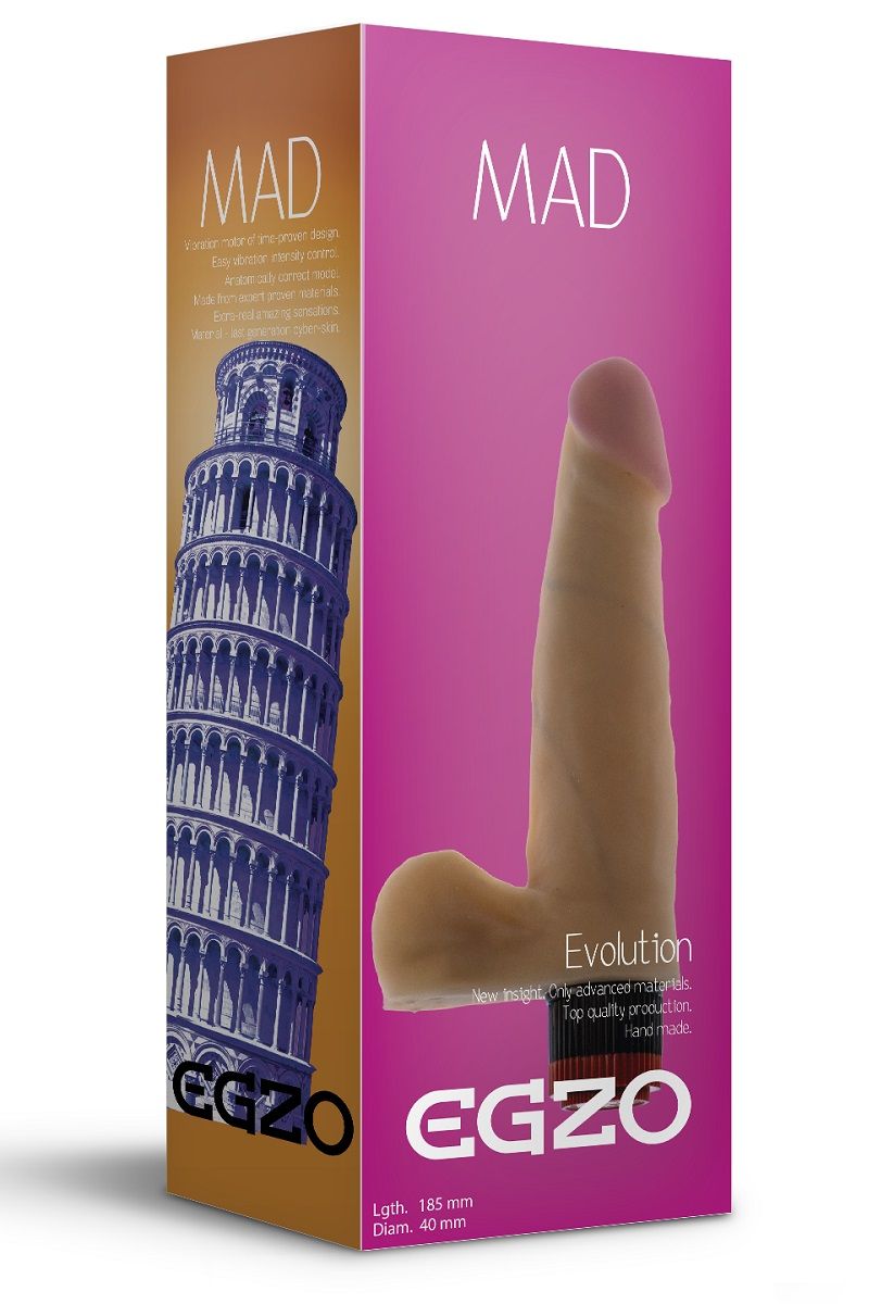 Купить Вибратор "EGZO TOWER" 18.50 см в Секс шоп Тольятти di'AMORE si'