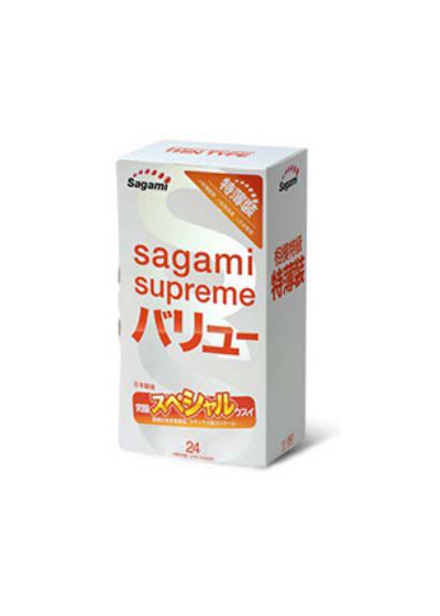 Ультратонкие презервативы Sagami Xtreme SUPERTHIN - 24 шт. 