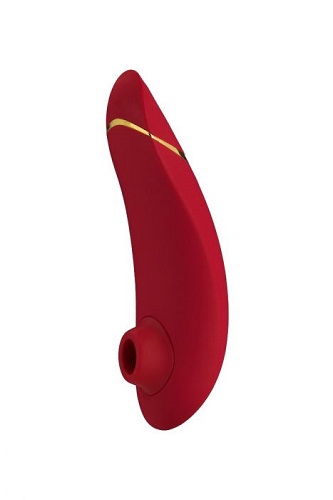 Картинка Бесконтактный клиторальный стимулятор Womanizer Premium красный/золотой в Секс шоп Тольятти di'AMORE si'