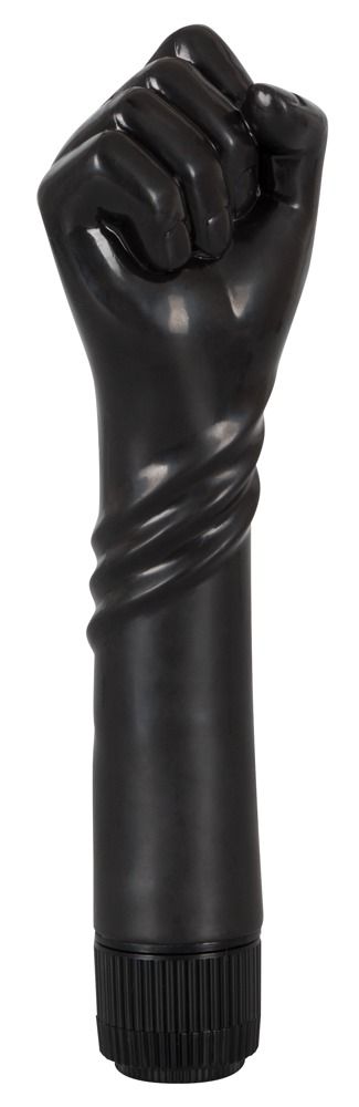 Вибратор-рука для фистинга The Black Fist Vibrator 24 см