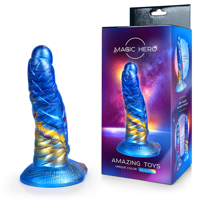 Купить Фантастический фаллоимитатор Magic hero 21 см в Секс шоп Тольятти di'AMORE si'