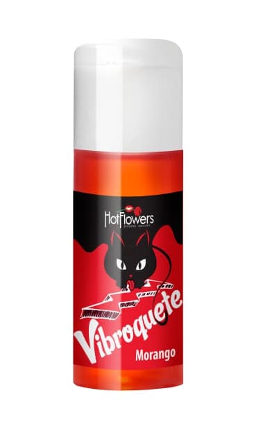 Жидкий вибратор VIBROQUET со вкусом клубники 12 мл 