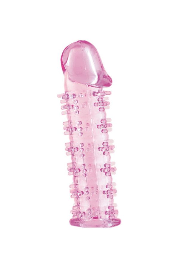 Насадка на пенис розовая 12.50 см