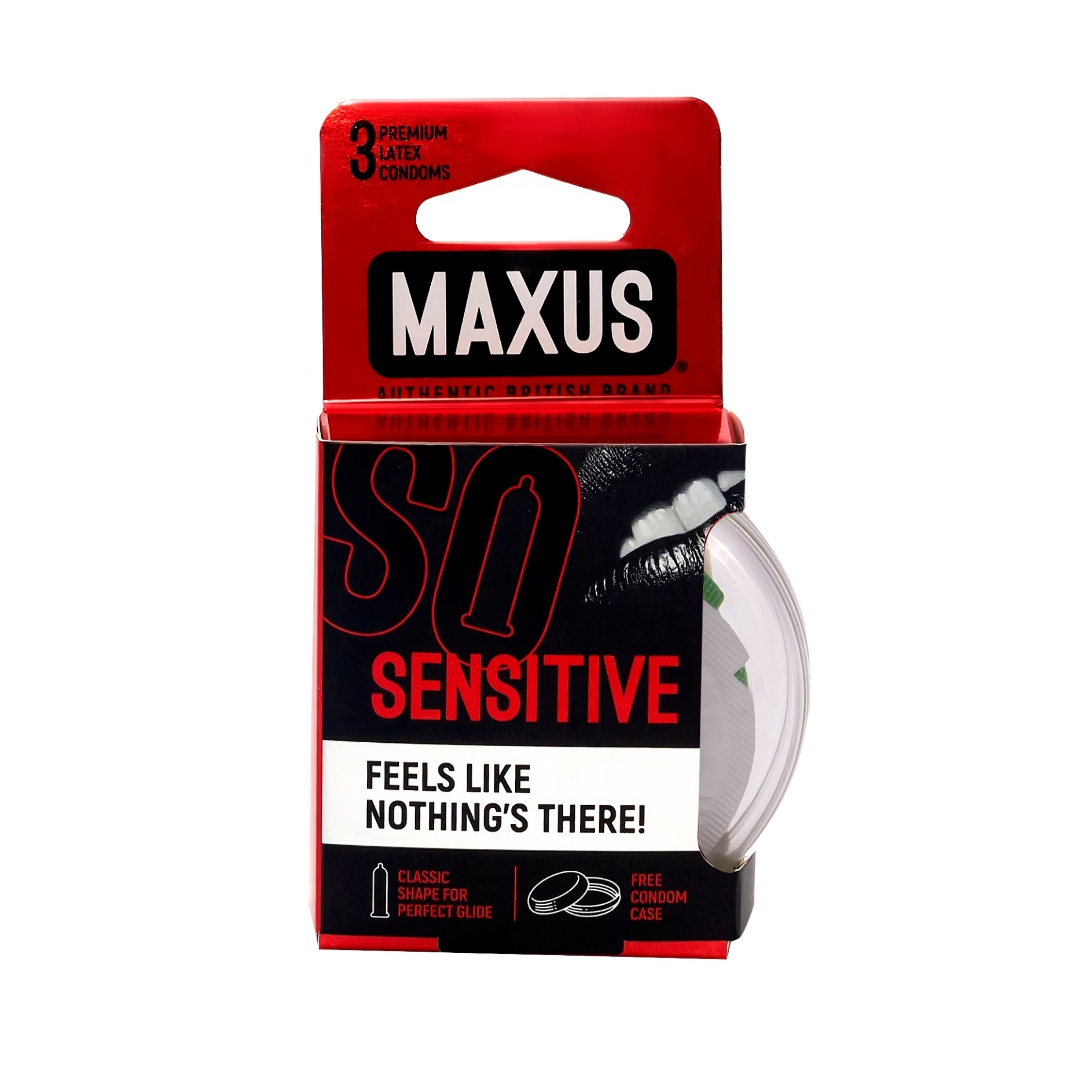 Ультратонкие презервативы MAXUS Sensitive 3 шт п/к 