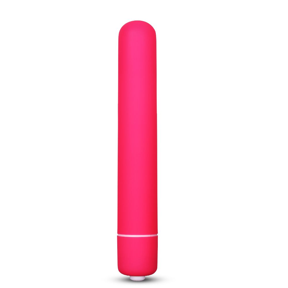Розовая вибропуля X-Basic 10 Speeds - 13 см