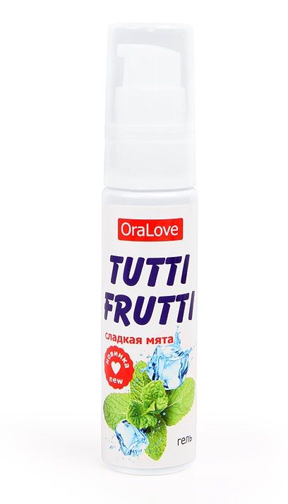 Съедобный гель Tutti-frutti - Сладкая мята - 30 гр 