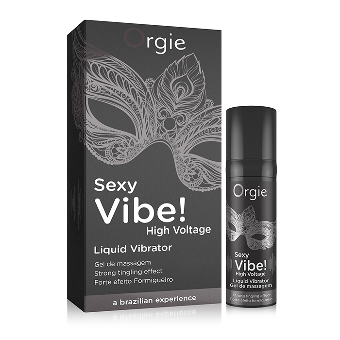 Купить Гель Orgie Sexy Vibe High Voltage с усиленным эффектом вибрации 15 мл в Секс шоп Тольятти Di'Amore si'