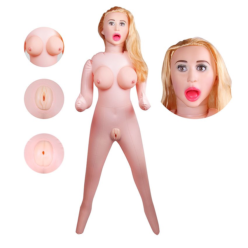 Секс-кукла "Сидни" с вибрацией 150 см