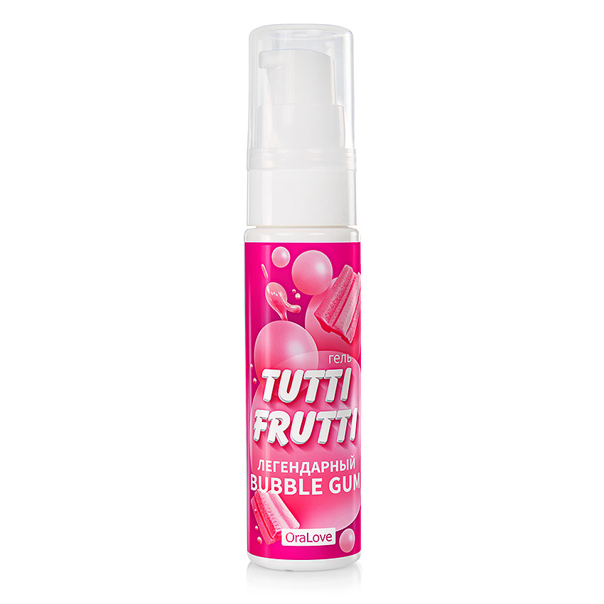 Съедобный гель Tutti-frutti - Bubble gum 30 гр 