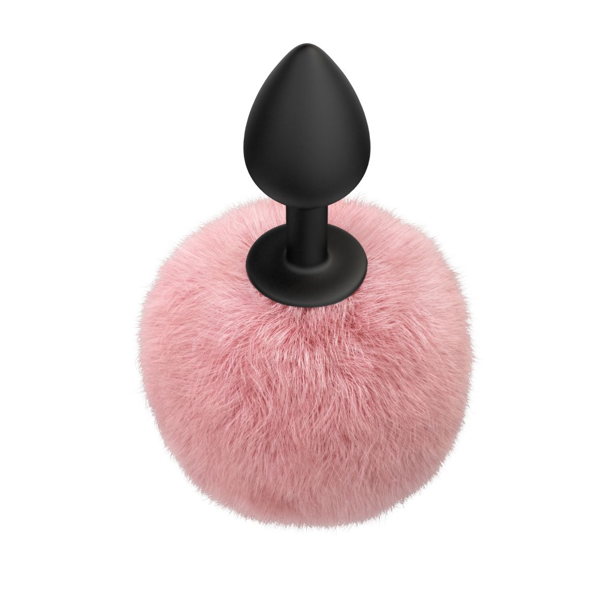 Купить Анальная пробка с розовым пушистым хвостиком Fluffy в Секс шоп Тольятти Di'Amore si'