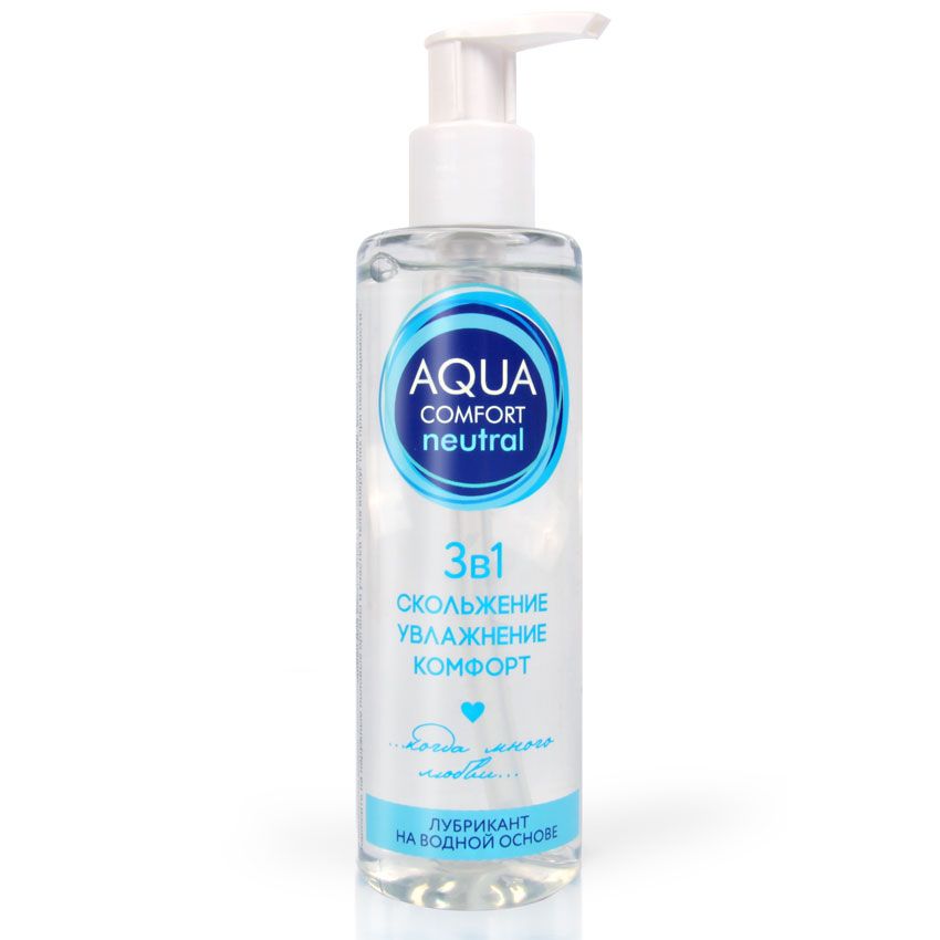 Лубрикант  AQUA COMFORT hot secret NEUTRAL 195г 