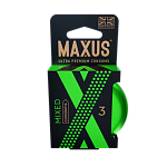Презервативы "MAXUS" MIXED №3 в металлическом кейсе 