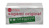 Ультратонкие презервативы Sagami Original 0.02 - 12 шт 