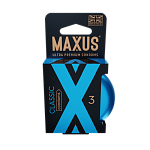 Презервативы "MAXUS" CLASSIC №3 в металлическом кейсе 