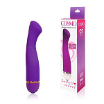 Фиолетовый вибратор Cosmo с 20 режимами вибрации 15.50 см.