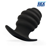 Полая анальная пробка-тоннель 6.30 см