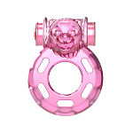 Эрекционное виброкольцо Pink Bear