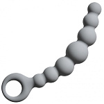 Анальная цепочка 18 см Flexible Wand Grey