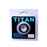 Эреционное кольцо с ребрышками Titan